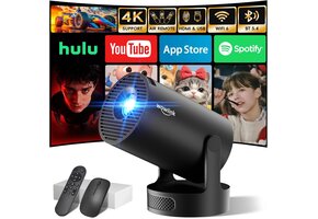 Mini Beamer 4K met WiFi 6 & Bluetooth 5.4 - 29% Korting!