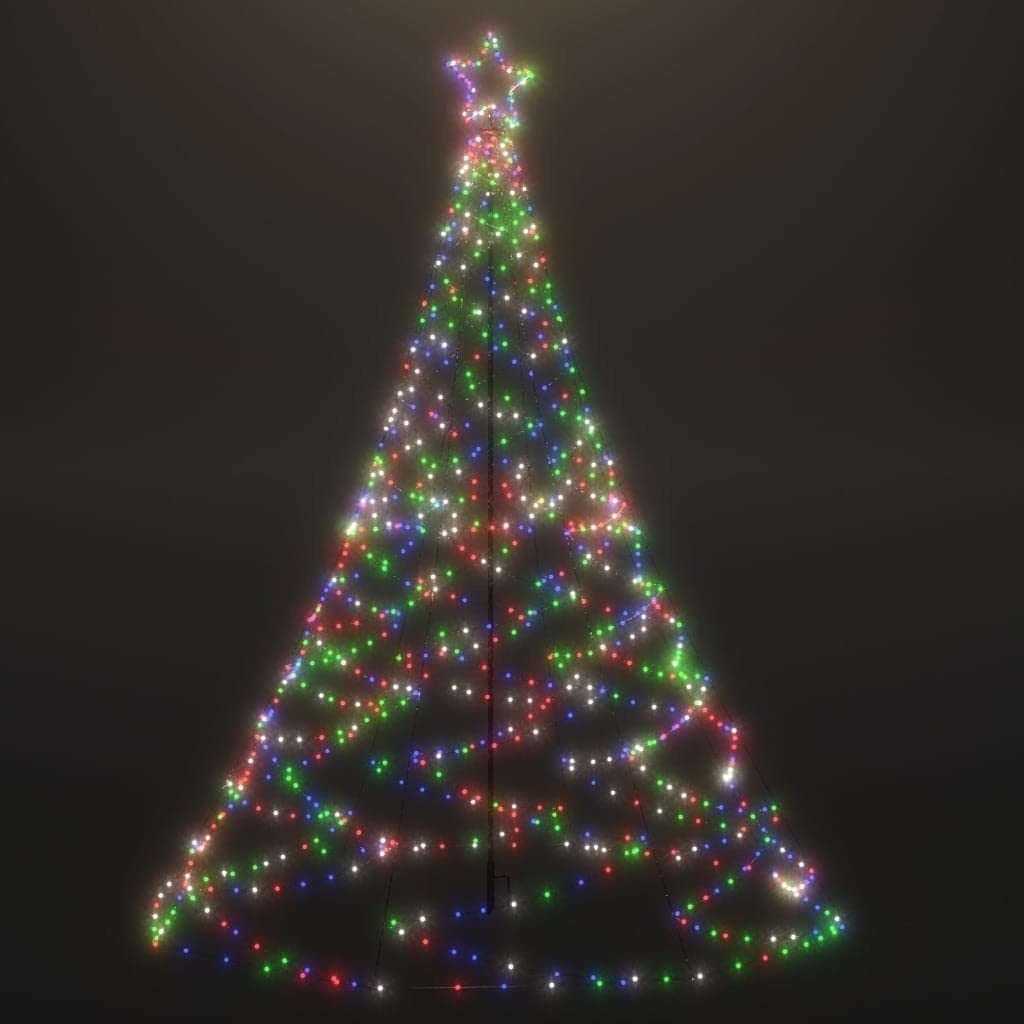 LED Vlaggenmast Kerstboom 300cm - 75% Korting!
