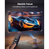 Mini Beamer met Accu - Full HD 1080P, WiFi & Bluetooth - 30% Korting!