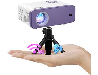 Mini-beamer Full HD 1080p met 5G WiFi & 50% Zoom - 29% Korting!