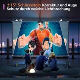 Mini-beamer Full HD 1080p met 5G WiFi & 50% Zoom - 29% Korting!