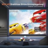 Mini-beamer Full HD 1080p met 5G WiFi & 50% Zoom - 29% Korting!