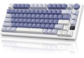 Mechanisch Gaming Toetsenbord Azerty - OLED, RGB, Draadloos - -641% Korting!