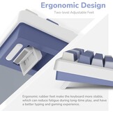 Mechanisch Gaming Toetsenbord Azerty - OLED, RGB, Draadloos - -641% Korting!