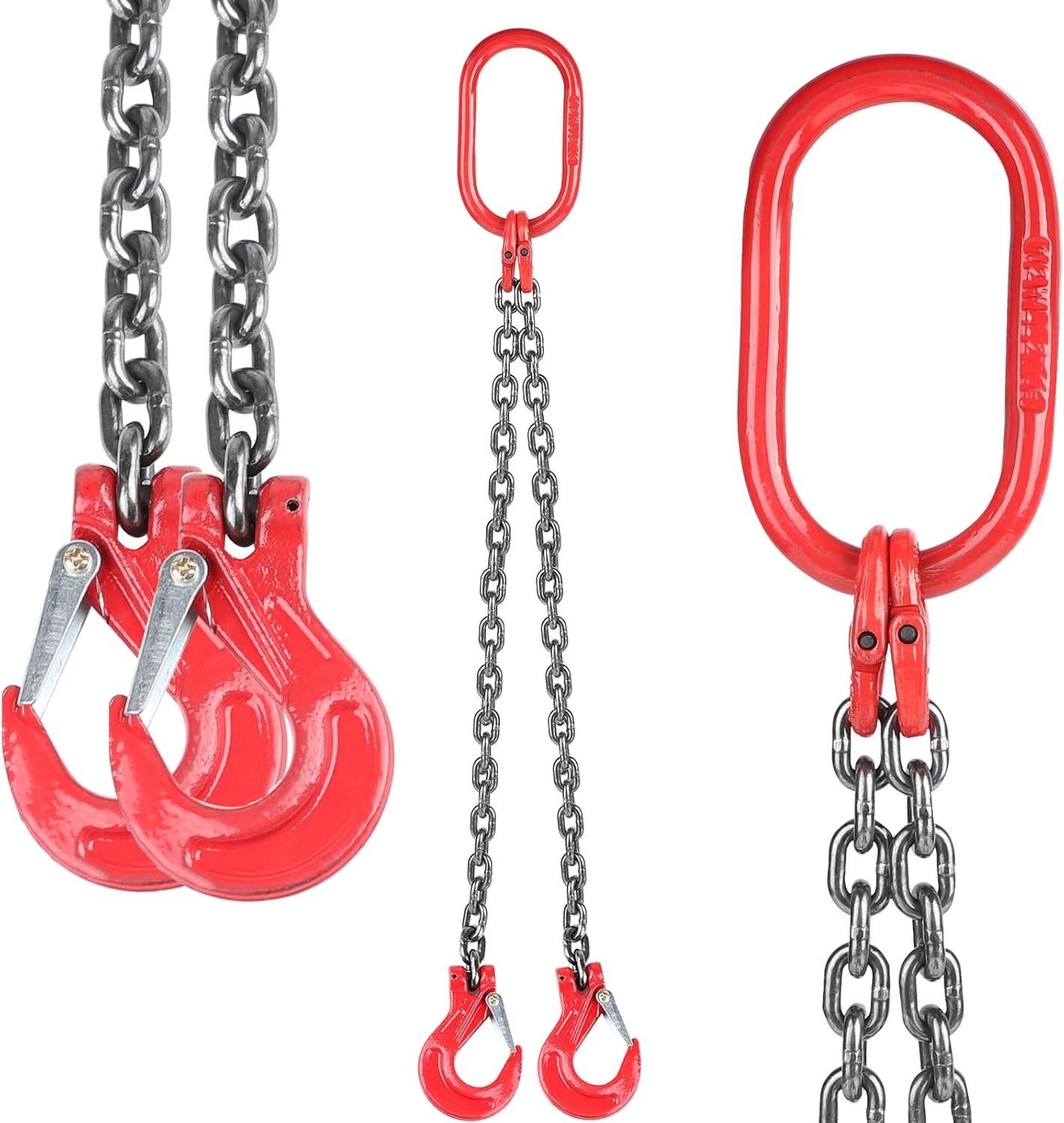 Kettinghanger G80: 6 Ton, 1m, Ø8mm, met Vorkkophaak - 53% Korting!