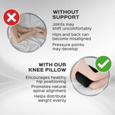 Ergonomisch Kniekussen Traagschuim - 51% Korting!