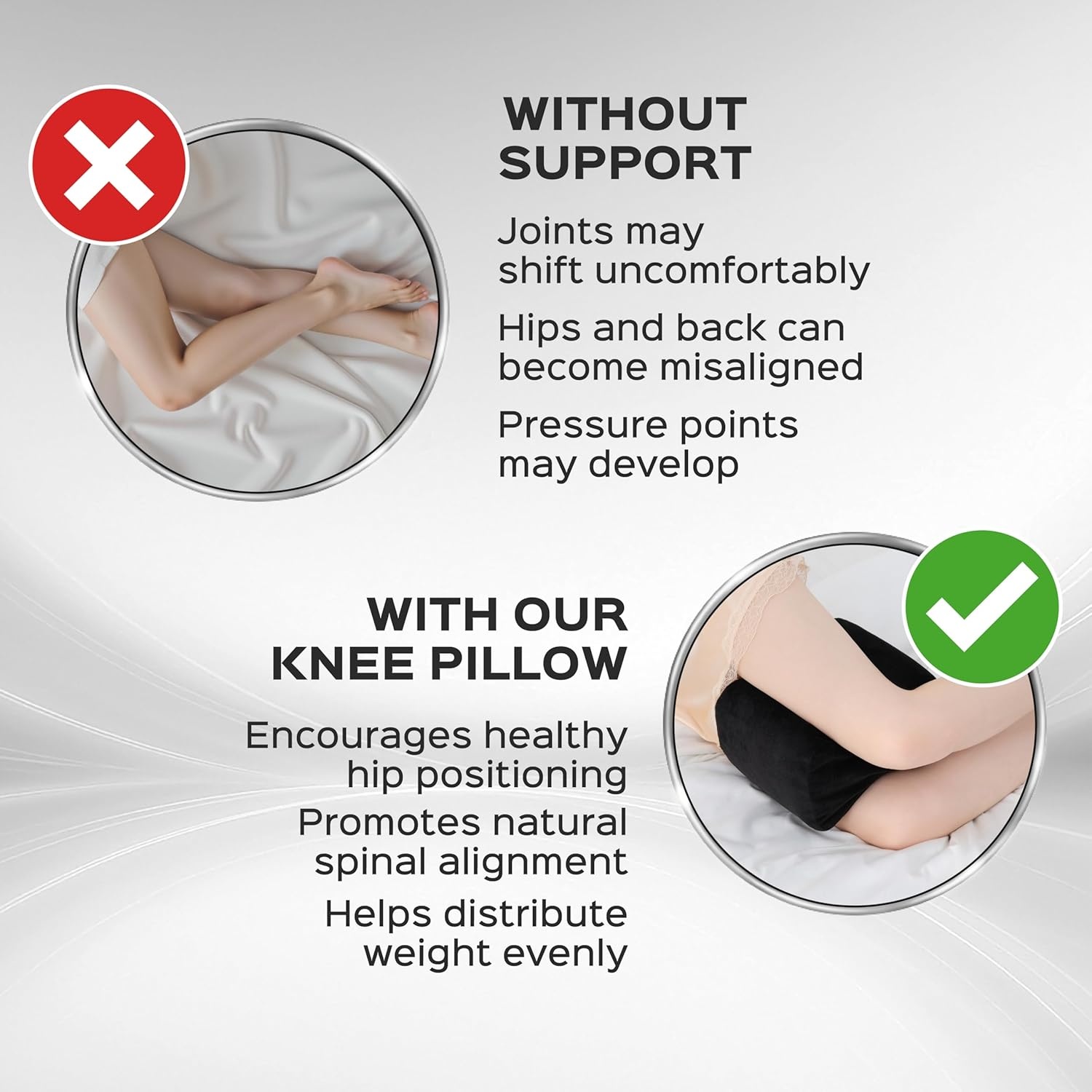 Ergonomisch Kniekussen Traagschuim - 51% Korting!