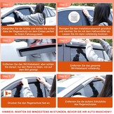 Winddeflectors VW Golf 7 (2014-2020) - 4 stuks Zwart (-47%)