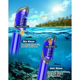 Snorkelset Volwassenen met Flippers & Dry Top - 54% Korting!