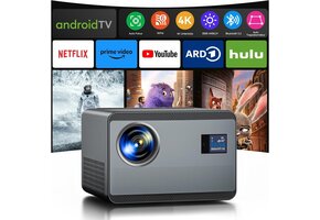 4K Smart Beamer - 35% Korting! Wifi6, Autofocus
