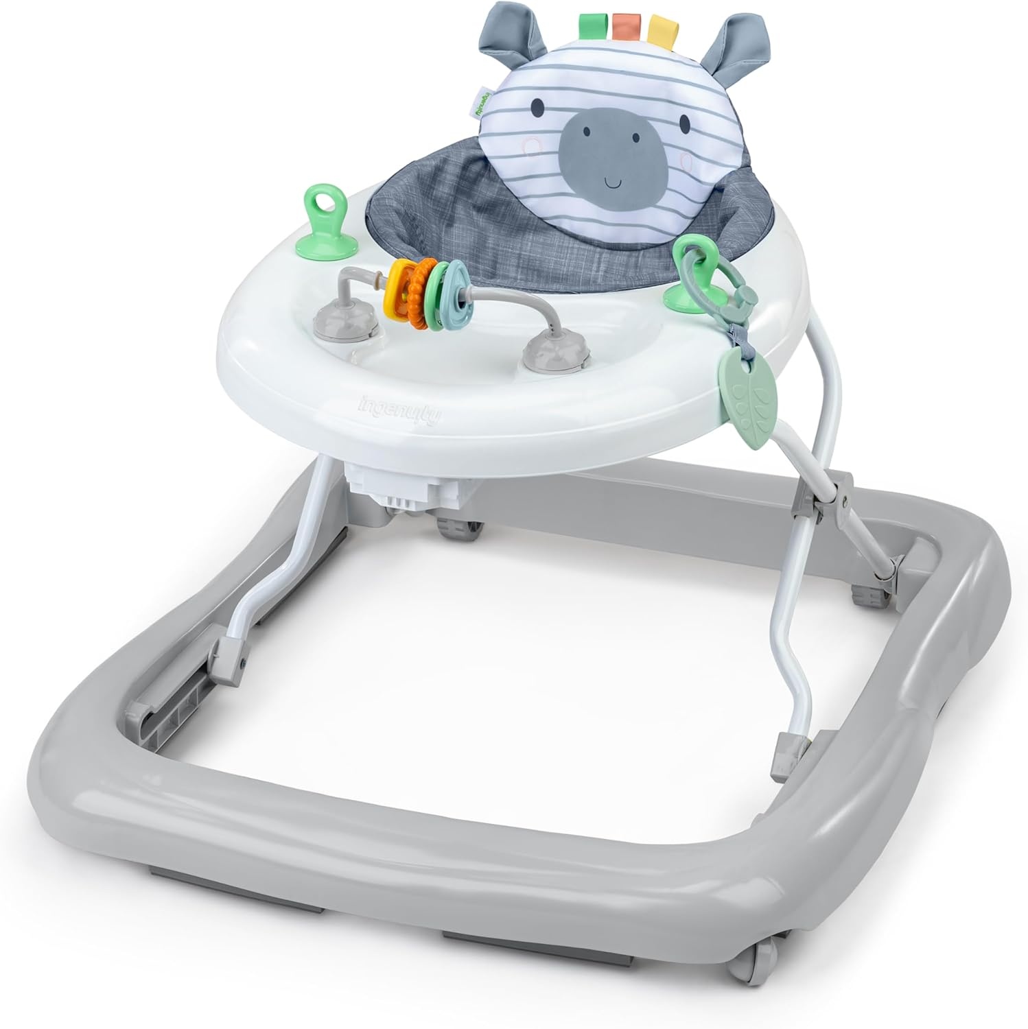 Baby Loopstoel met Speelgoed & 3 Hoogtes - 33% Korting