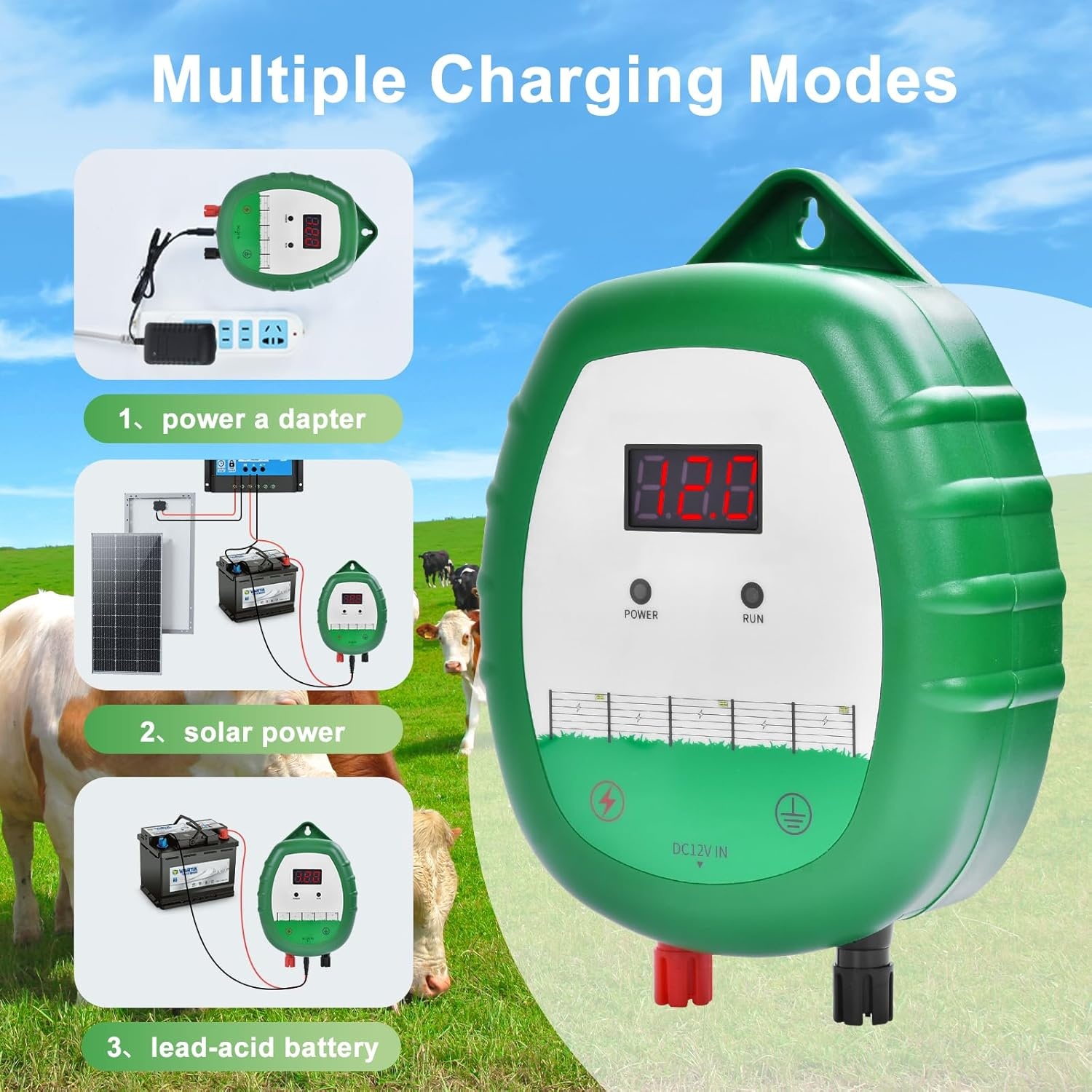 Geretourneerd Schrikdraadapparaat 12V - 29% Korting