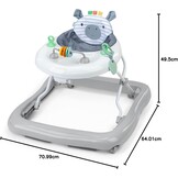 Baby Loopstoel met Speelgoed & 3 Hoogtes - 33% Korting