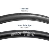 Anti-lek Fietsbanden 28" 2-Pack met Binnenbanden - 56% Korting