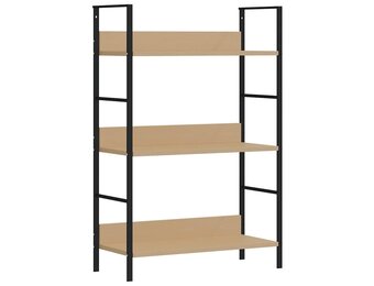 VidaXL Boekenkast 3 schappen Eiken 60x90cm - 53% Korting!