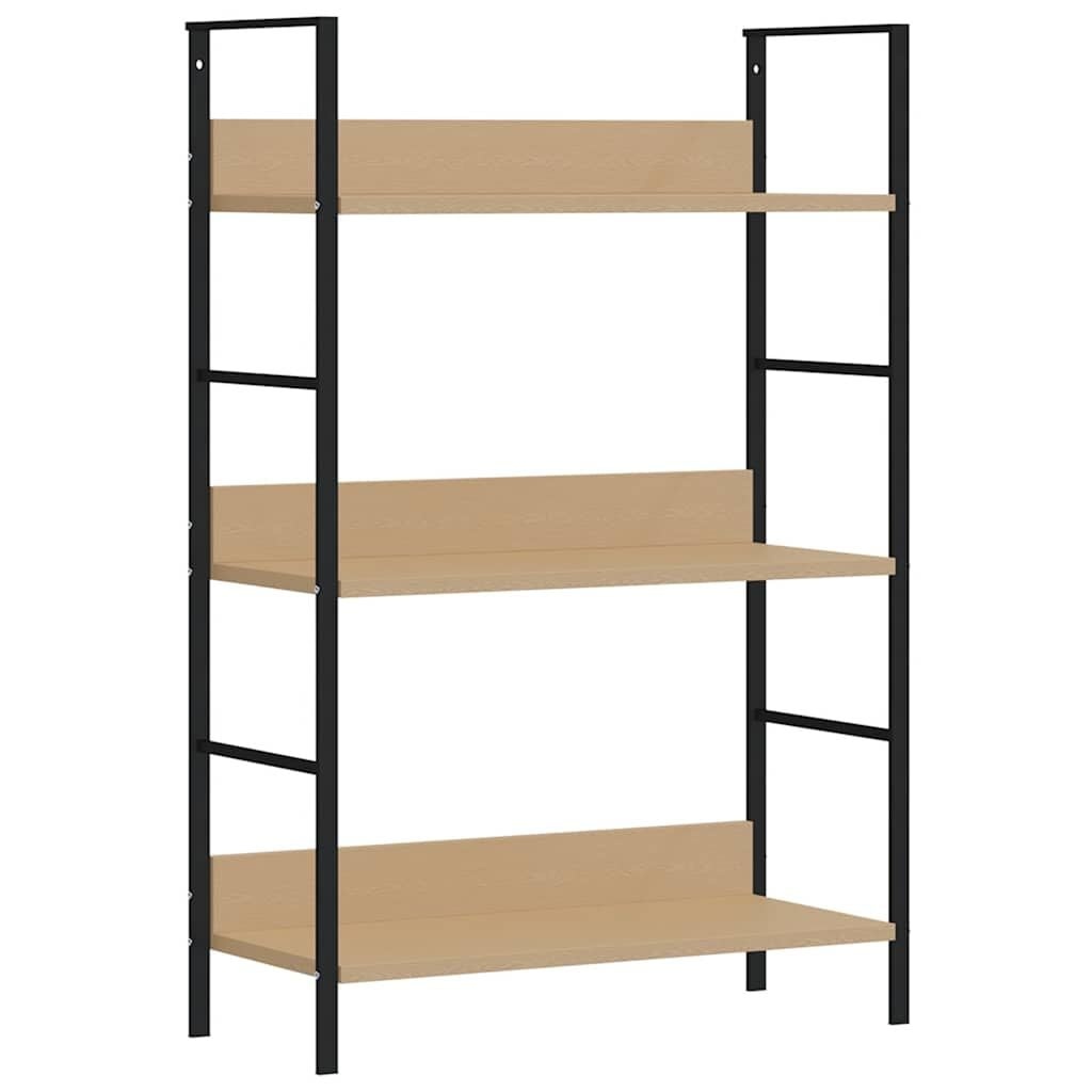 VidaXL Boekenkast 3 schappen Eiken 60x90cm - 53% Korting!