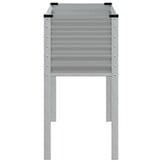vidaXL Plantenbak Staal Grijs 100x41x90 cm - 34% Korting