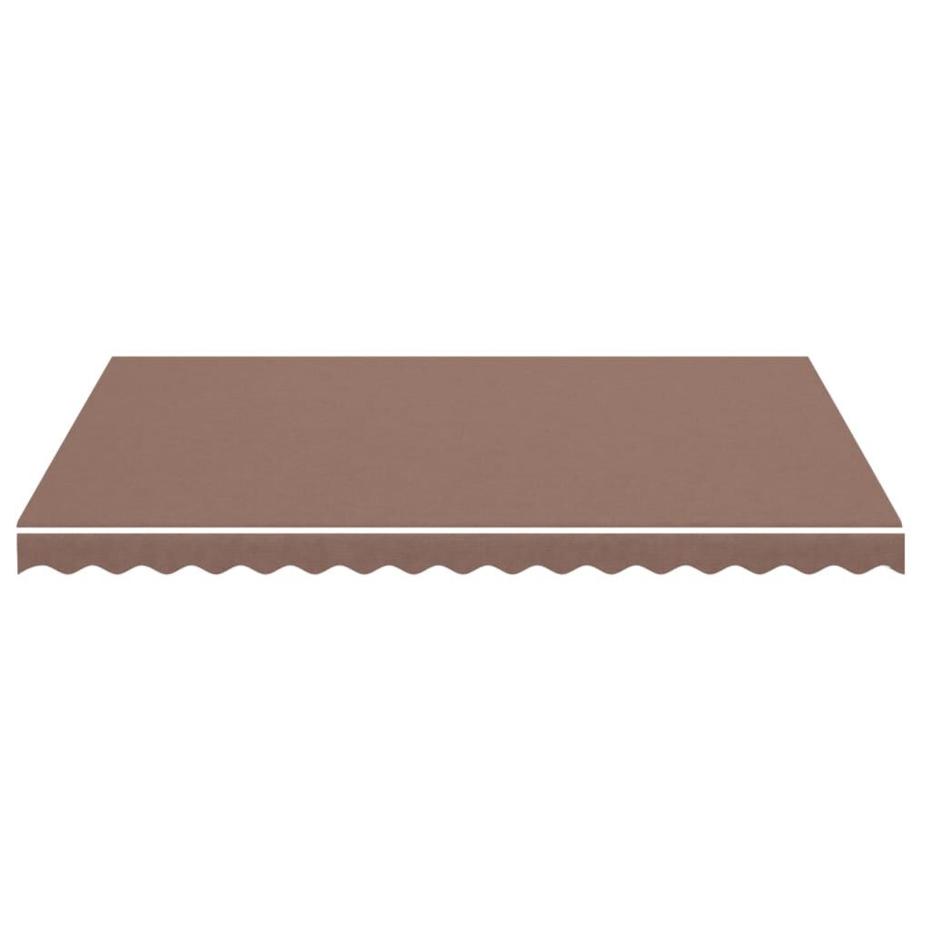 VidaXL Luifel Vervangingsdoek Bruin 4x3m - 36% Korting!