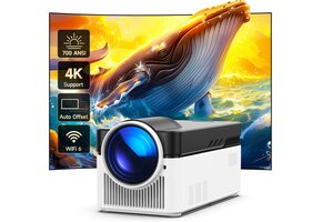 Android Smart Beamer 1080p 4K WiFi 6 - 29% Korting