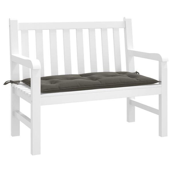Tuinbankkussen 100x50x7 cm Donkergrijs - 57% Korting!