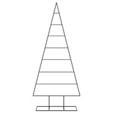 VidaXL Metalen Kerstboom 180cm Zwart - 56% Korting