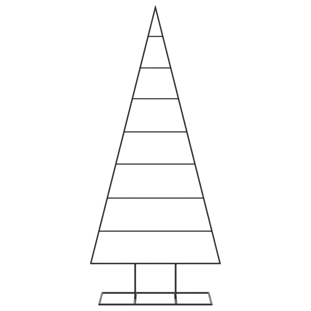 VidaXL Metalen Kerstboom 180cm Zwart - 56% Korting