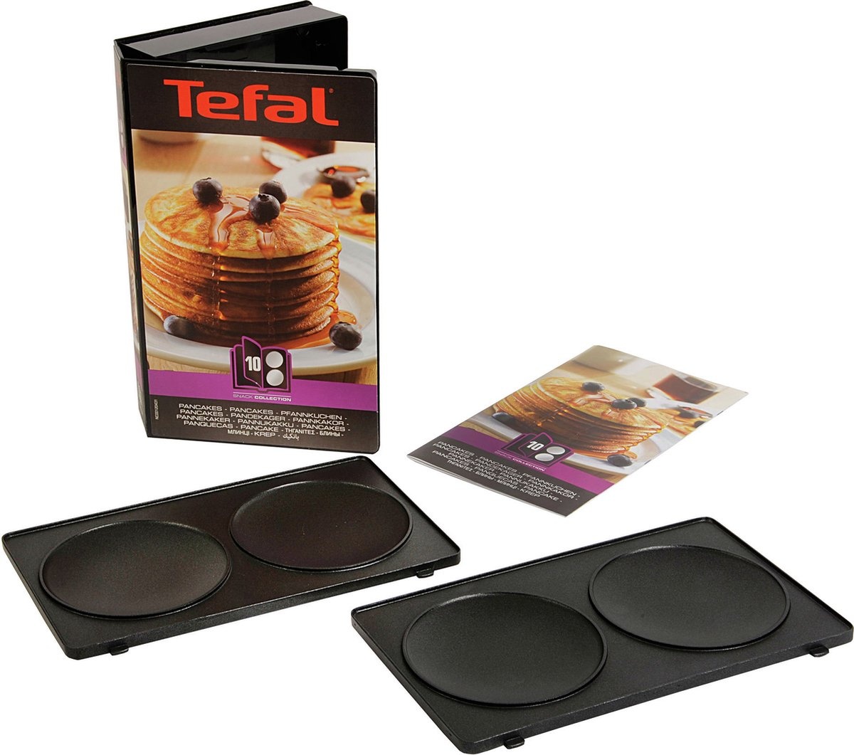 Tefal Wentelteefjes Platen voor Snack Collection - 61% Korting