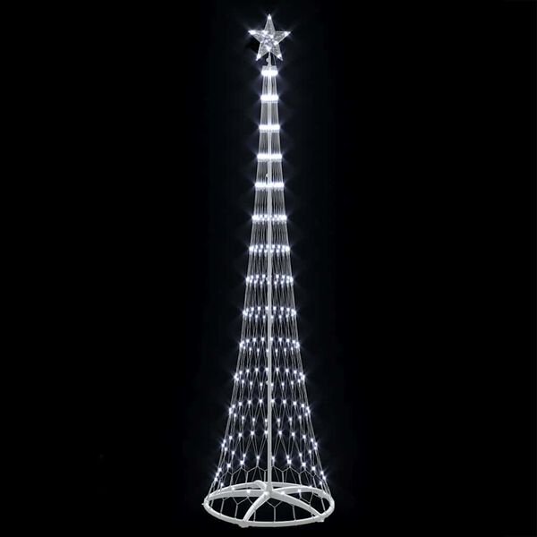 vidaXL LED Kerstboom Koudwit 250 cm - 68% Korting