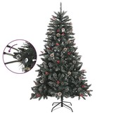 VidaXL Kunstkerstboom 120 cm PVC Groen - 55% Korting!
