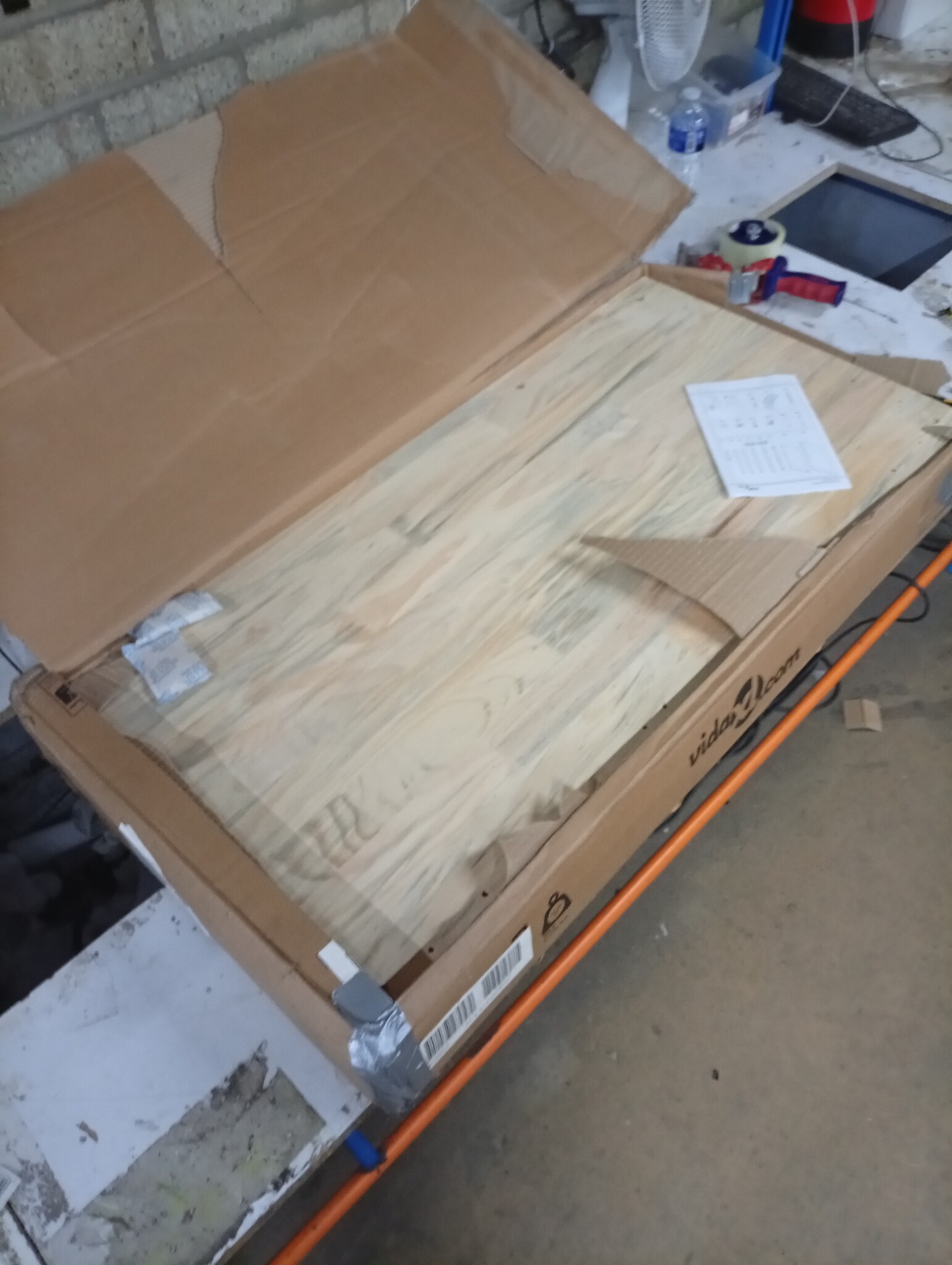 vidaXL Salontafel Grenenhout Wit 100x100cm - Nu 66% Korting!