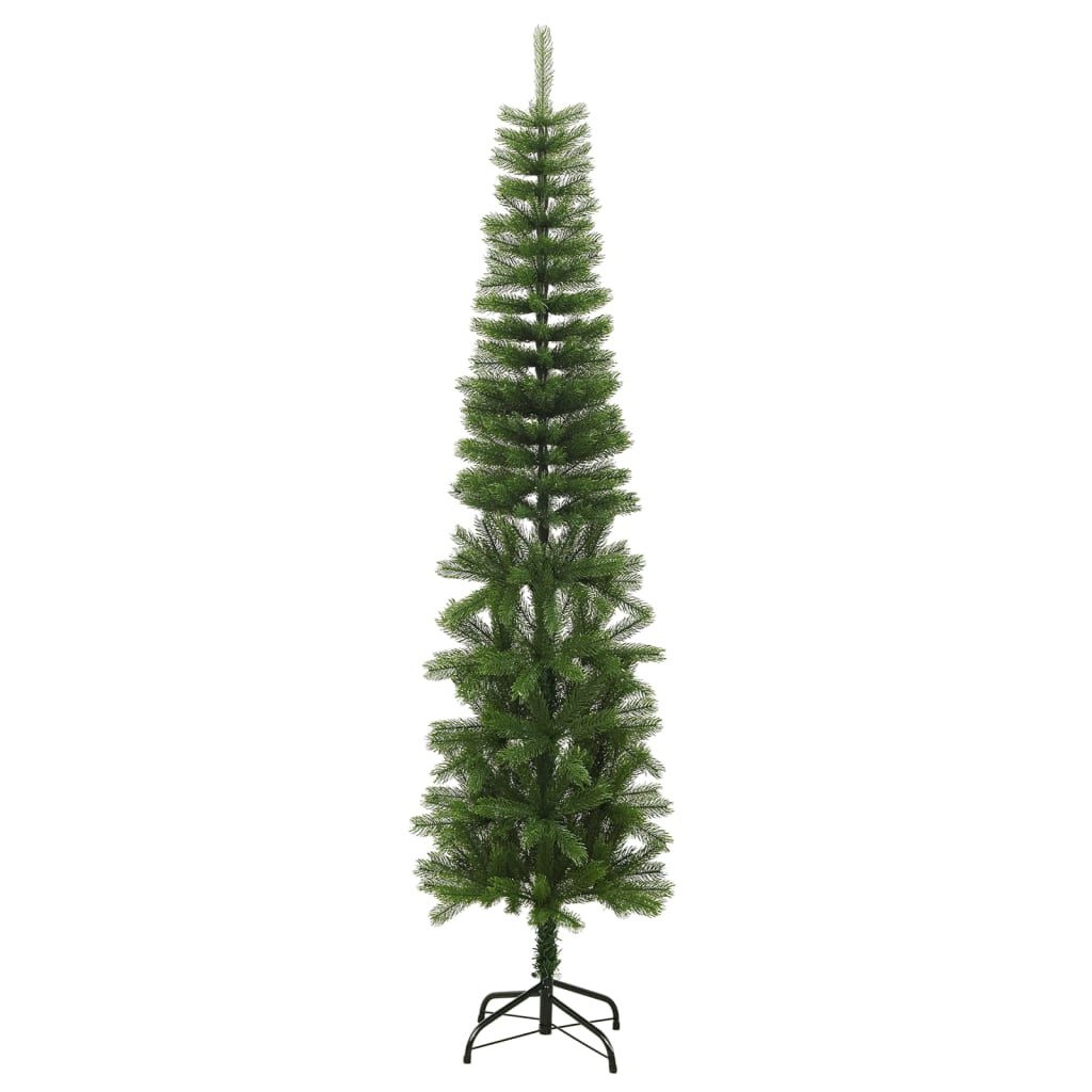 vidaXL Smalle Kunstkerstboom 240 cm - 59% Korting