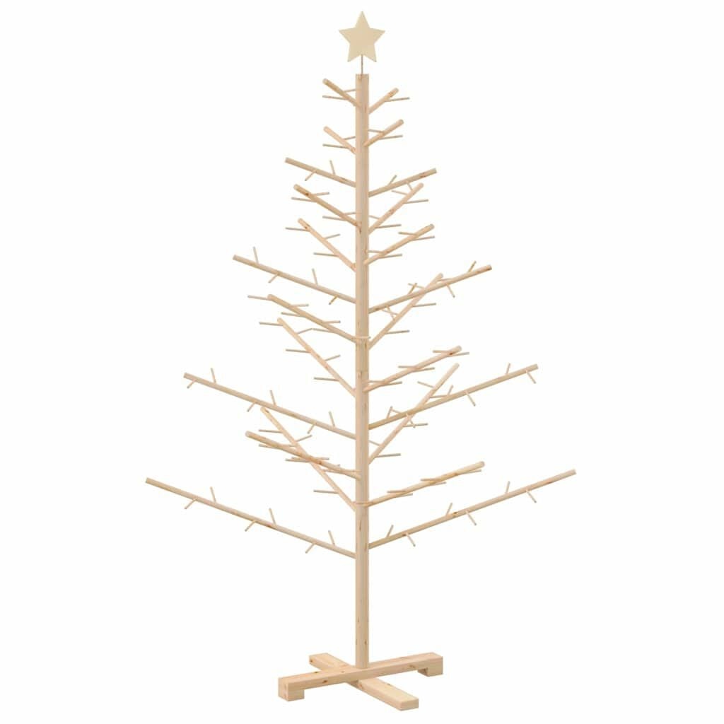 Houten Kerstboom Naturel 150cm - 55% Korting!