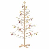 Houten Kerstboom Naturel 150cm - 55% Korting!
