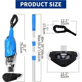 Draadloze Zwembadzuiger met Accu & Telescoopsteel - 41% Korting!