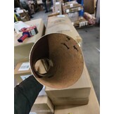 Kachelpijp Staal Zwart Ø120mm 50cm - 67% Korting!