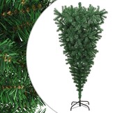 Omgekeerde Kerstboom met Standaard 180cm Groen - 68% Korting!
