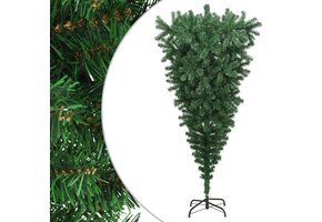 Omgekeerde Kerstboom met Standaard 180cm Groen - 68% Korting!
