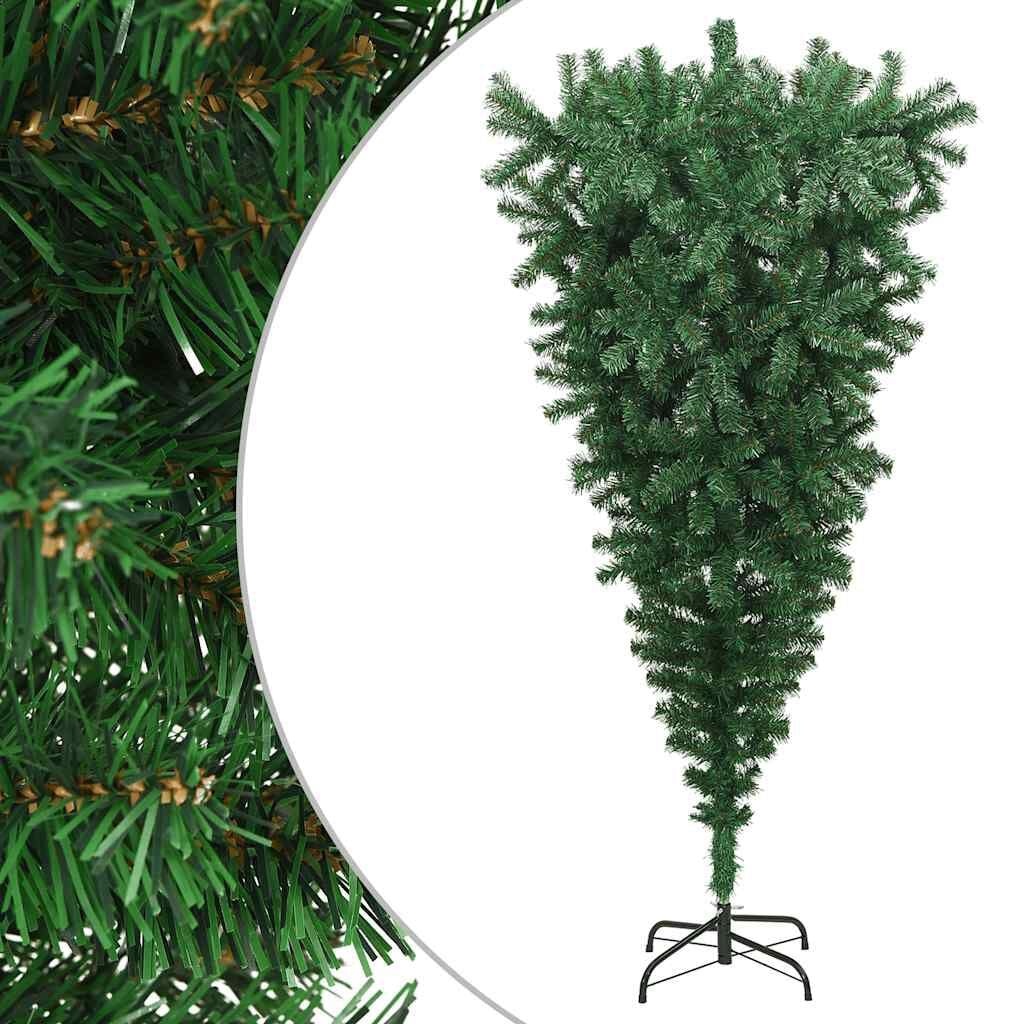 Omgekeerde Kerstboom met Standaard 180cm Groen - 68% Korting!