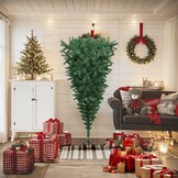 Omgekeerde Kerstboom met Standaard 180cm Groen - 68% Korting!