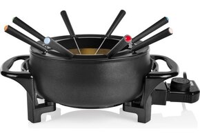 Elektrische Fondueset 1.5L (8p) - Matzwart - 58% Korting