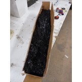 Halve Kunstkerstboom Zwart 210 cm - 77% Korting