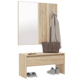 Garderobemeubel Sonoma Eiken Hout - Met 85% Korting
