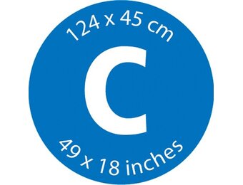 Strijkplankhoes 124x45cm Fairtrade Katoen - 42% Korting!