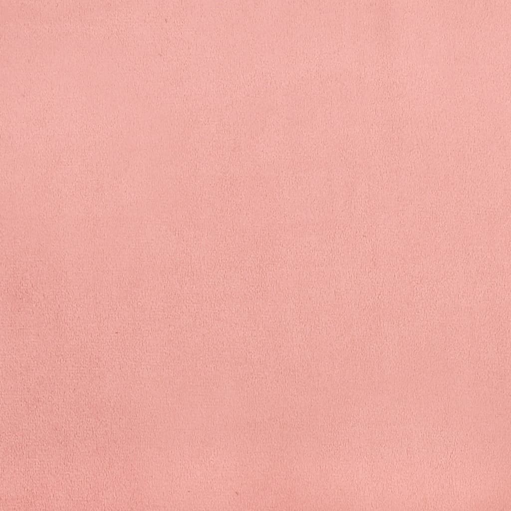 Hoofdbord Fluweel Roze 90x7x78/88 cm - 71% Korting!