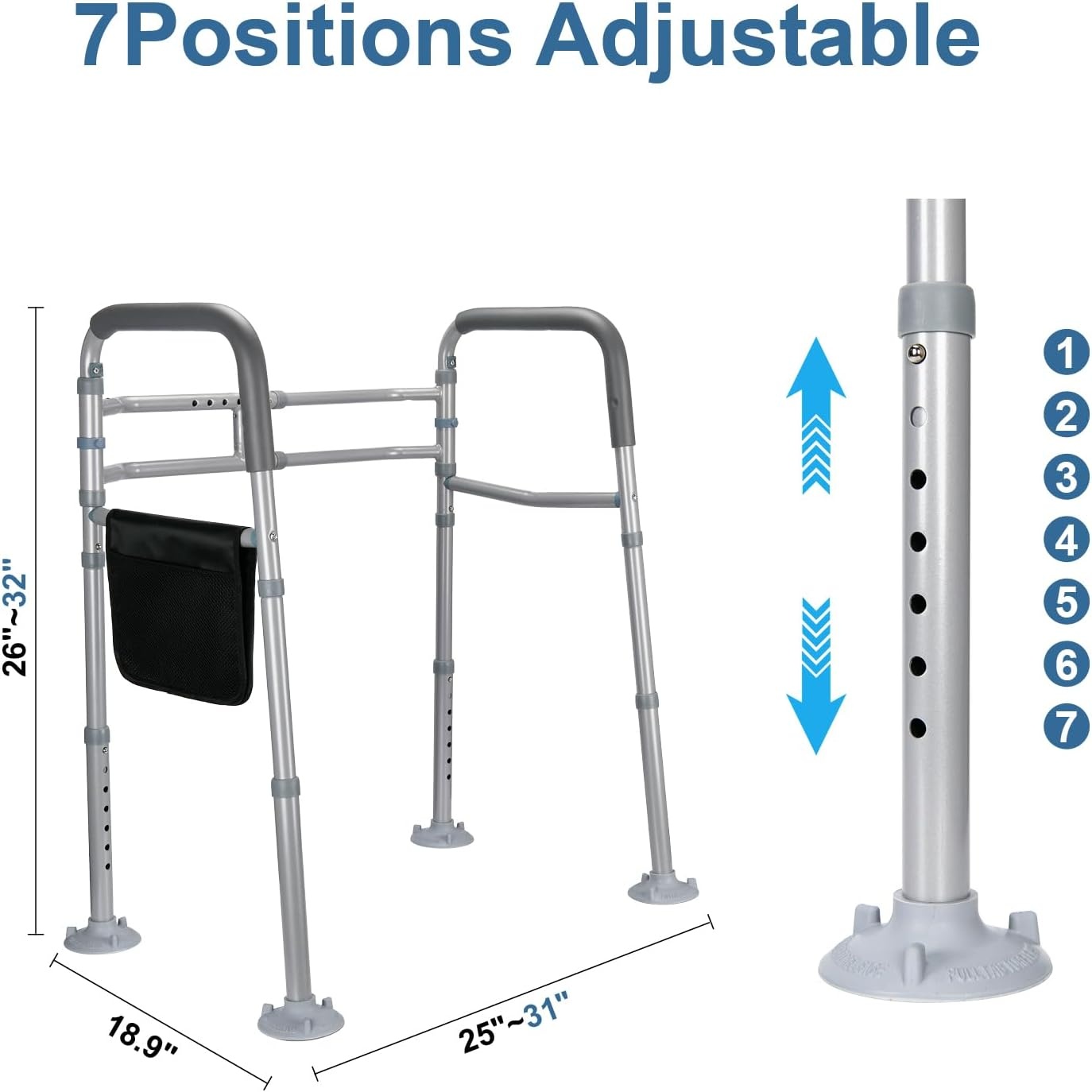 Wc Opstahulp Verstelbaar met 36% Korting