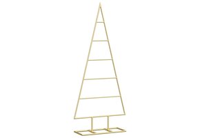 VidaXL Metalen Kerstboom 90 cm Zwart | 50% Korting
