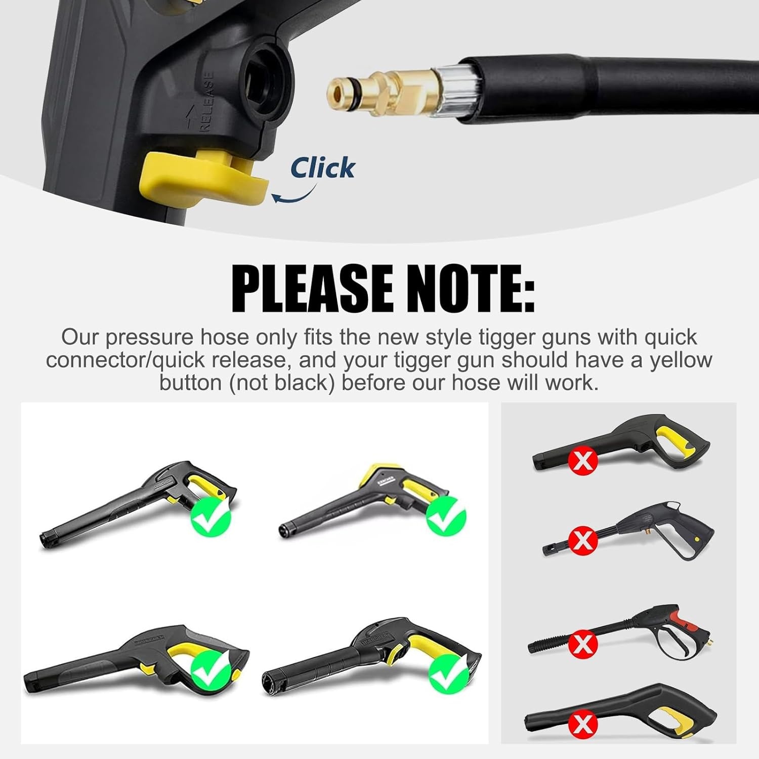 Hogedrukslang 6m (180 bar) - Kärcher K2-K7 - 50% Korting
