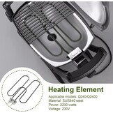 Elektrische Grill Verwarmingselement Q240/Q2400 - 58% Korting