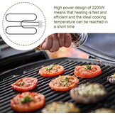 Elektrische Grill Verwarmingselement Q240/Q2400 - 58% Korting