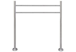 Dubbele Brievenbusstandaard RVS - 64% Korting